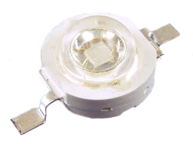 LED, power 1W, 405nm, 140°, water clear OSV5XME1E1E