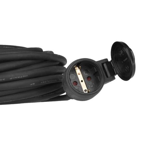 Current Extension cable (rubber) 10m, 3x1,5mm2, SCHUKO P01810 8592920011058