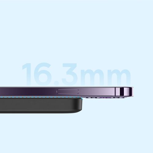 LiPo Powerbank 6000mAh 20W wireless charging 15W USB-C Magsafe compatible Mini Air black BASEUS P10059002113-00 6932172641436