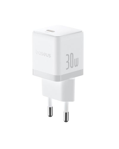 Wall Fast Charger Palm 30W USB-C QC3.0 PD3.0 with USB-C Cable 1m, White P10111605213-01 6932172677404