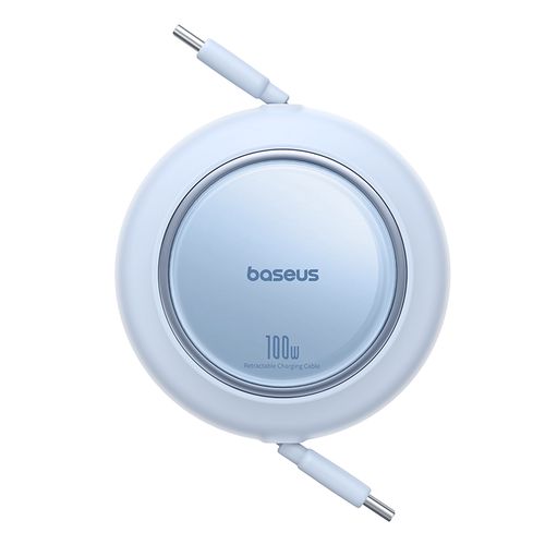 Cable USB C - USB C 100W 2m retractable galaxy blue Free2Pull BASEUS P10364500313-00 6932172668570