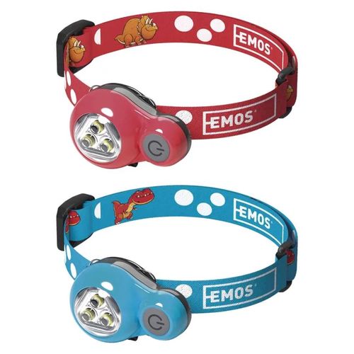Headlamp - Dino, 2× CR2032, 8 pcs, display box P3540 8592920096697