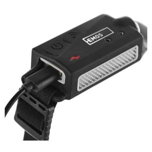 COB LED Rechargeable Headlamp, 380 lm, Li-Pol 1200 mAh, EMOS P3541 8592920112571