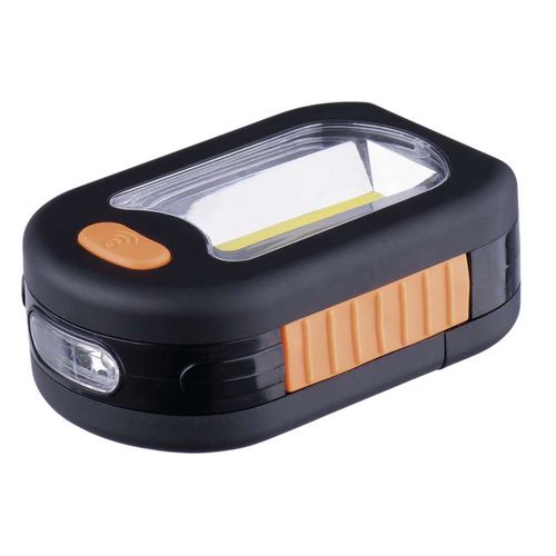 LED flashlight, COB, with magnet and hook, 200lm, 3x AAA, EMOS P3889