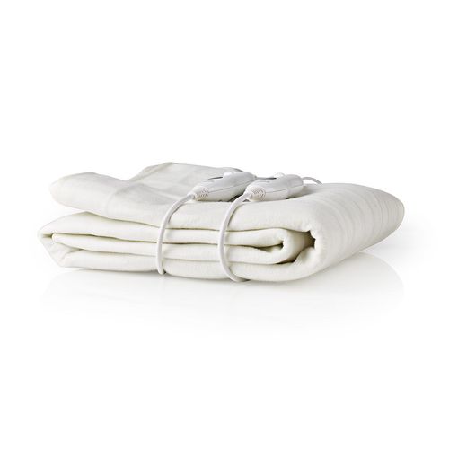 Electric Blanket | Underblanket | 2 Persons | 160 x 140 cm | 3 Heat Settings | Washable | Overheating protection | Polyester PEBL110CWT2 5412810290161