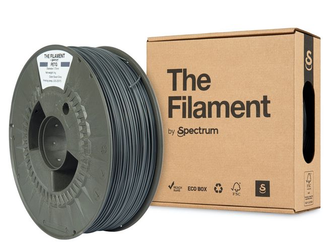 Filament PET-G basalt grey 1kg The Filament by Spectrum PETG-bGREY-1-TF 5905991405214