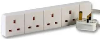 EXTENSION LEAD, 4WAY, 3M 9988-3M