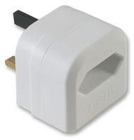 BATTERY CHARGER ADAPTOR, 3A WHITE BCA-WH-3A