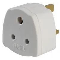 TRAVEL ADAPTER, 5A, 250V, WHITE 9950