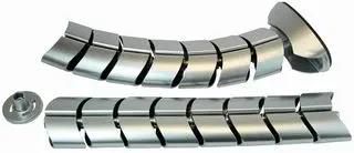 DESK CABLE SPINE, 0.74M, SILVER SPINE-S