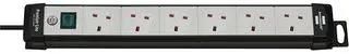 POWER OUTLET STRIP, 6 OUTLET, 5M, 240V 1951563101