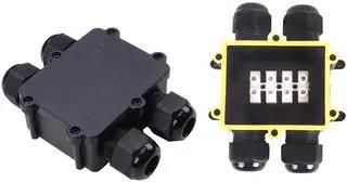 WATERPROOF BOX TERM BLOCK BLACK IP68 VT-871-B 5982