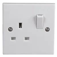 SINGLE SWITCH SOCKET DP PELB1091