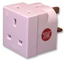 2 WAY 13A ADAPTOR 84/F