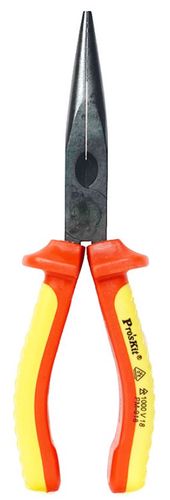 Insulated VDE 1000 V Long Nose Plier, PM-918 Pro'sKit PM-918 4710810391712