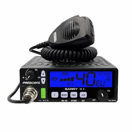 President BARRY II+ ASC Multi Channel CB Radio PR/BARRY2+