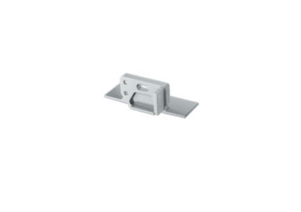 End cap for LED profile LUMINES MONO, with hole, left side PROF-MONO-ENDCAP-L