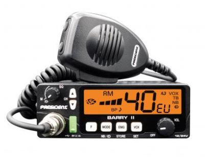 President BARRY II ASC Multi Channel CB Radio PR/BARRY2