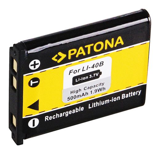 Battery replacement for Nikon Li40B Li42B Li-40B Li-42B; OLYMPUS IR-300 FE-5500 PT1031 4260218591639; 4260218591691