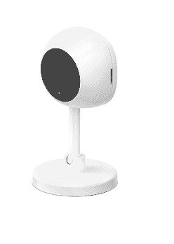 Indoor Full HD smart camera, 1080P, 5V DC, 107°, two way audio, works with Echo show & Nest Hub, white, WOOX R4114 8435350741143