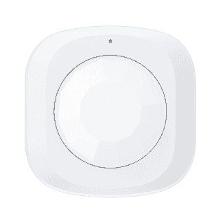 Smart ZigBee indoor wireless PIR motion sensor, CR2450, 110°, white, WOOX R7046