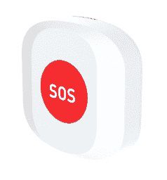 Smart ZigBee indoor wireless SOS button, CR2032, white, WOOX R7052