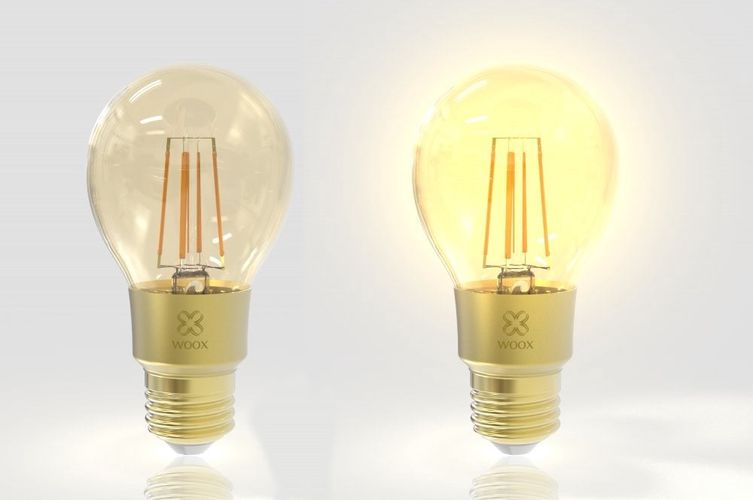 LED filament bulb E27, 230V, 6W, 650lm, 2700K, smart Wi-Fi, app controllable, TUYA, WOOX R9078 8435606703598