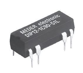 Relay:reed;SPST-NO;Ucoil:5VDC;1A;max200VDC;max200VAC;50mW RE-DIP051A7212L