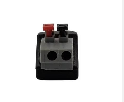 Power plug DC 2.1x5.5 mm, cable mount, push contacts DC-5.5/2.1-M-Push