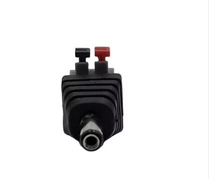 Power plug DC 2.1x5.5 mm, cable mount, push contacts DC-5.5/2.1-M-Push