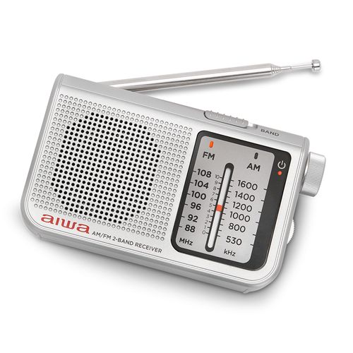 Pocket Radio FM/AM with 3.5mm Jack, Silver RS-55/SL 8435256897906