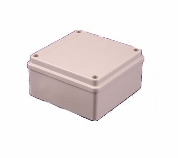 Plastic enclosure 105x105x55mm grey, HAMMOND RS5105S