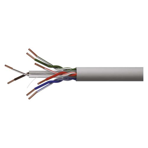 Cable UTP CAT6 4x2x0.55mm, solid copper, PVC Eca KO/UTP6/E 8595025341426