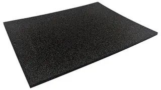 ESD FOAM, BLK, CONDUCTIVE, 300MM ESD-FOAM-BLACK-12X9X0.25