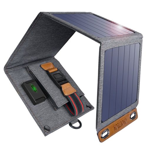 Foldable Solar Powered Charger Photovoltaic 14W USB 2.1A, 66x15cm, Choetech SC004 6971824970456