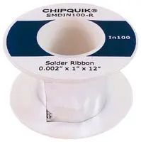 SOLDER WIRE, 100 IN, 157DEGC, 0.05MM SMDIN100-R