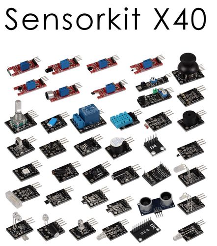 Joy-iT Sensorkit X40 for Raspberry, Arduino and many more SEN-Kit02 4250236812144