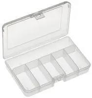 STORAGE BOX, 6 COMPARTMENT, TRANSPARENT 101ATN