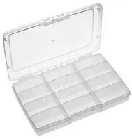 STORAGE BOX, 12 COMPARTMENT, CLEAR 19112N.113