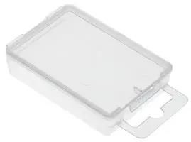 STORAGE BOX, 1 COMPARTMENT, TRANSPARENT B2