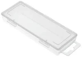 STORAGE BOX, 1 COMPARTMENT, TRANSPARENT C2A