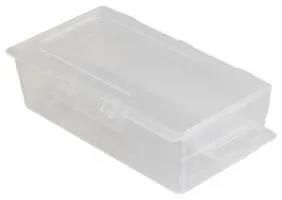 STORAGE BOX, 1 COMPARTMENT, TRANSPARENT D2