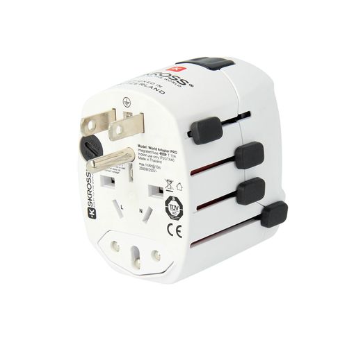 Travel adapter: World to Europe 250V 7A PRO SKROSS SKR/1103145 7640166323518