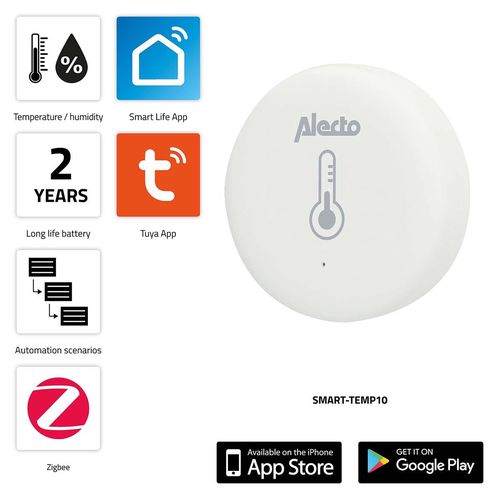 SMART-TEMP10 Smart Zigbee temperature and humidity sensor SMART-TEMP10 8712412585267