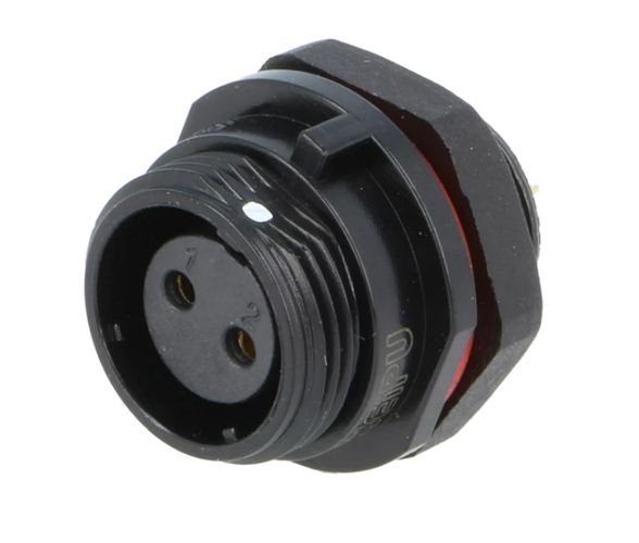 Socket;Connector:circular;SP13;female;PIN:2;13A;IP68;250V SP1312/S2