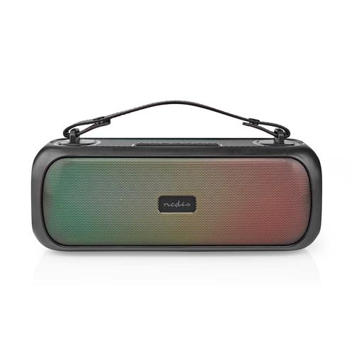 Bluetooth® Party Boombox | 4.5 hrs | 2.0 | 45 W | Media playback: AUX / USB | IPX5 | Linkable | Carrying handle | Party lights | Black SPBB316BK 5412810407033