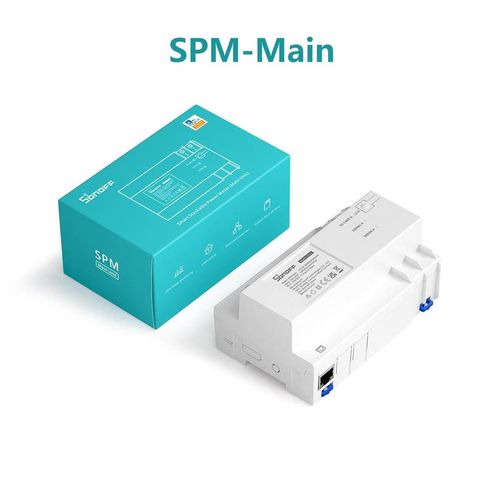 Smart energy meter's system main unit, up to 128 channels SONOFF-SPM-MAIN