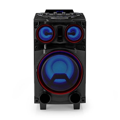 Bluetooth® Party Speaker | Maximum battery play time: 6.5 hrs | 120 W | Carrying handle | Party lights | Equalizer | Black SPPT800BK 5412810440542