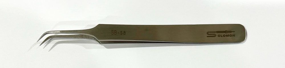 Tweezer 108mm stainless steel 5B-SA Solomon SR-5B-SA