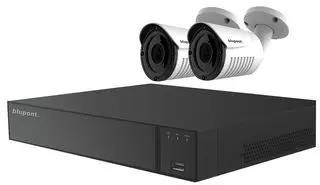 5MP CCTV KIT 4CH H265 DVR 2 BULLET 500GB KIT-4CH-H265-2BW-5-BP